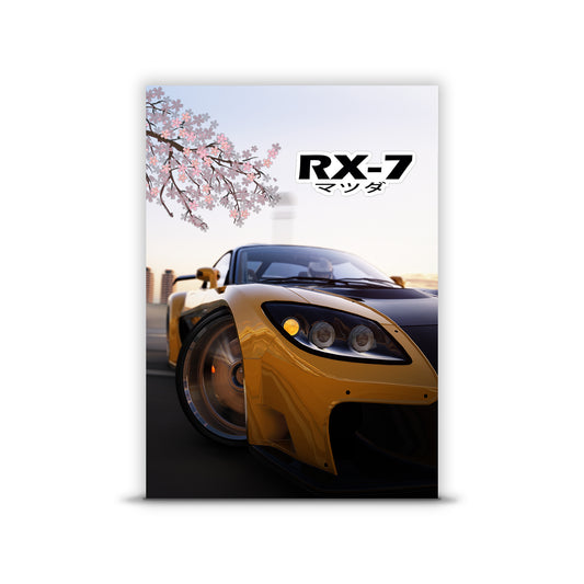 Mazda RX7 Poster